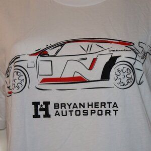 🏁🖤 Bryan Herta Auto Sport Tee · Size M · Fast & Fearless
